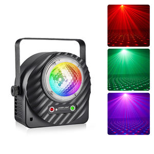 Portátil 20W DMX 512 Luz de escenario Led Dot Laser con efecto de caleidoscopio verde y rojo para DJ Disco Night Club Pista de baile - Product Image 1