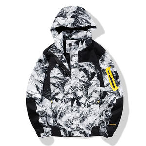 Veste de sport d'extérieur coupe-vent et chaude pour l'automne et l'hiver, avec capuche amovible, veste de montagne légère pour hommes et femmes - Product Image 5