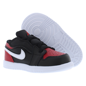 Nike จอร์แดน1ต่ำ Alt ทารก/เด็กวัยหัดเดินรองเท้าผ้าใบสีดำ/โรงยิมสีแดง/สีขาวพร้อมพื้นรองเท้า EVA มีคุณสมบัติน้ำหนักเบาออกแบบ100% ของแท้ - Product Image 5