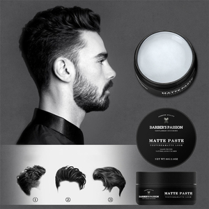 Pâte texturisante mate Barberpassion Private Label pour hommes, tenue forte, sans résidus et non grasse - Product Image 2