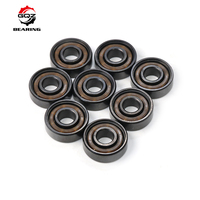 16 roulements à billes entièrement en céramique ABEC-7 ABEC-9 pour skateboard, roulements 608 8x22x7 pour patins à roulettes et skateboards
