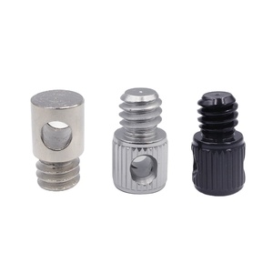 Adaptateur de trépied à fixation rapide avec douille en <span class=keywords><strong>D</strong></span> 1/4-20 en acier inoxydable usiné CNC, vis moletée pour appareil photo, usinage par électroérosion à fil et brochage - Vente en gros - Product Image 5