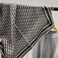 65*65cm Etnisch Patroon Echte Zijden Sjaal Zachte Vierkante Sjaal Mode Halsdoek Multifunctionele Halsdoeken voor Vrouwen