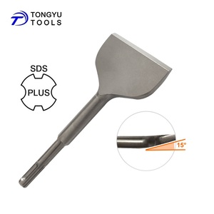 إزالة البلاط SDS Plus 3 "X" ، التحجيم ، أداة واسعة مسطحة الرأس لطلاء الملاط اللاصق - Product Image 1