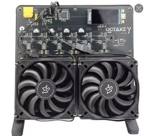 Nouveau ventilateur de refroidissement NerdOCTaxe 12T 200W orange et noir en promotion - Product Image 5