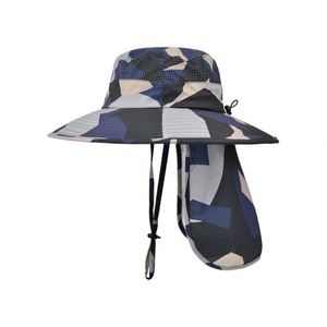 Wholesale Outdoor Fisherman Hiking Bucket <b>Hat</b> <b>Summer</b> Camo Bonnie <b>Hat</b> With Sun Protection for Fishing & Cycling - Product Image 2