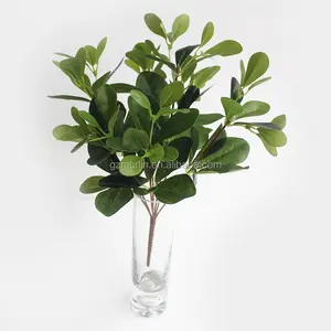 Hot sale Plastic Artificial Plants Outdoor Green Wall leaf
