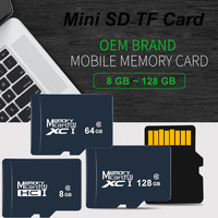 Kartu Penyimpanan Logo Kustom Harga Terjangkau 32GB 16GB C10 U3 U1 A1 SD TF Card untuk Ponsel dan Kamera