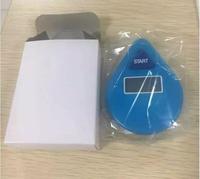 Kustom Logo Drop bentuk LCD tampilan Digital 5 menit elektronik hitung mundur Shower Timer dengan Sucker