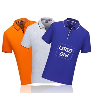 Camisetas de Alta Calidad en Blanco, Camisetas Coreanas de Algodón, Camisetas Casuales de Moda con Logotipo Personalizado, Polo para Hombre - Product Image 1
