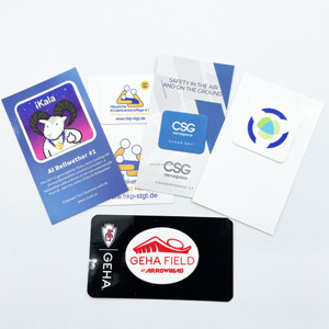 Promotional Self Adhesive Mobile Cell Phone Sticker Custom Microfiber Cloth Mini Sticky Smartphone Screen Cleaner for Iphone