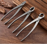Kit d'outils pour bonsaï en acier inoxydable 7 pièces, coupe-branches, cisailles, pinces à fil, outils de taille avec sac de transport Oxford pour l'entretien des bonsaïs