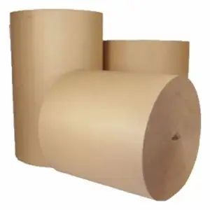 Fully Recyclable Paper Roll Brown Kraft Custom Gift Wrap Value Wrap Jumbo Roll for Crafts PE Free Customized Beverage Food Grade