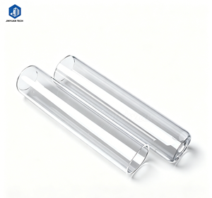 Tubo de Cuarzo Fundido de Alta Pureza Personalizado, Tubo de Vidrio Transparente para Soplado de Cilindros - Product Image 2