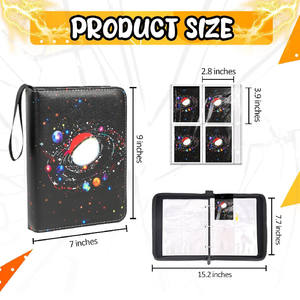 Album de collection, étui de rangement, MTG TCG Sports, porte-cartes portable à fermeture éclair, 50 pochettes amovibles, 400 pochettes pour cartes à collectionner - Product Image 2