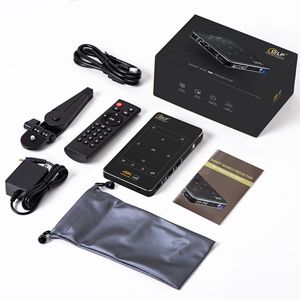 Lonnst L28 <span class=keywords><strong>Mini</strong></span> <span class=keywords><strong>DLP</strong></span> Chiếu 4K Xách Tay Android 9 Rạp Hát Tại Nhà <span class=keywords><strong>DLP</strong></span> Proyector Túi Thông Minh <span class=keywords><strong>Wifi</strong></span> Máy Chiếu - Product Image 4