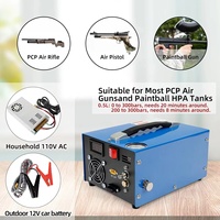PCP 4500psi 300bar 30mpa PCP compresseur d'air PCP haute pression portable 110v12v 4500psi 350bar submersible