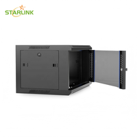 Rak Kabinet Dinding Satu Bagian 19 Inci Starlink OEM untuk Peralatan Jaringan