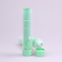 Tube cosmétique en plastique biphasé de 150ml personnalisé tube double paroi pour soins de la peau shampooing lotion pour le corps impression double écran