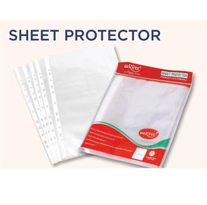 Protector de Hojas Transparente de 11 Orificios, Material de Polipropileno Transparente Resistente y Duradero, Libre de Ácidos, Calidad de Archivo - Product Image 1