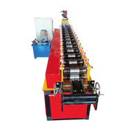 Machine de formage de tuiles à volets roulants ZhongChao en promotion pour acier coloré avec moteur et pompe, haute sécurité