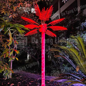 ไฟต้นมะพร้าว LED พร้อมสี RGBW และรับประกัน 1 ปี สำหรับพื้นที่เชิงพาณิชย์และตกแต่งสวน กันน้ำระดับ IP65 - Product Image 3
