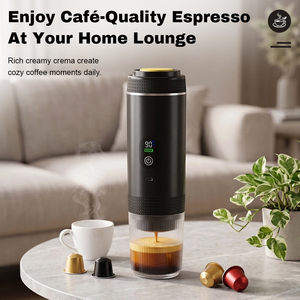 Direct Factory Electric Capsule Coffee Machine Smart Portable <b>Espresso</b> Maker For Business Travel Office Camping Fishing - Product Image 5