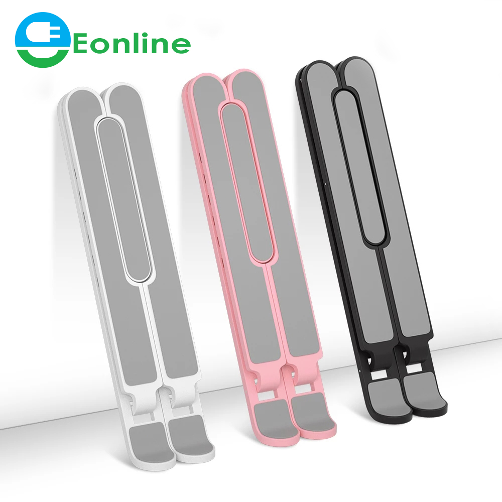 Подставка EONLINE Складная для ноутбука Macbook Pro, держатель для ноутбука, охлаждающая подставка, портативный держатель для ноутбука