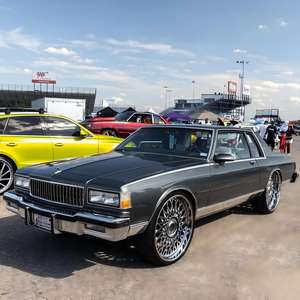 Jantes forgées RCSR Custom Deep Dish 22, 24, 26 pouces avec volant assorti, grandes jantes à rebord chromé brossé pour Chevy - Product Image 2