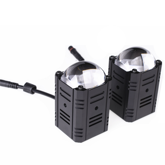 SENLO X6 Mini 90W Bike Motorbike Headlights New Dual Yellow & White LED Spotlight 6000k Color Temperature for Moto Motorcycle
