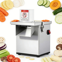 Commerciële groente- en fruit snijmachine - Laag geluidsniveau 220V 200W 1 jaar garantie Lichtgewicht 6,2KG voor commerciële catering fruit