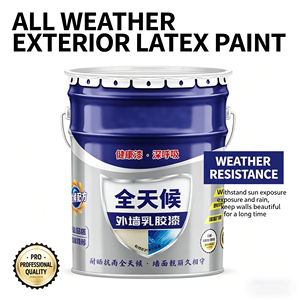 Pintura de Látex Estilo Nanyang Verde Retro para Paredes de Fondo, Uso Exterior y Doméstico, Pintura de Pared Autoaplicada, Revestimiento de Paredes - Product Image 1