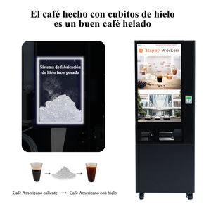 Máquina expendedora <span class=keywords><strong>de</strong></span> café helado y caliente personalizada <span class=keywords><strong>para</strong></span> trabajadores felices <span class=keywords><strong>para</strong></span> <span class=keywords><strong>empresas</strong></span> - Product Image 3