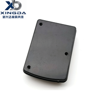 Boîtier électronique rectangulaire en plastique ABS moulé par injection avec trous de ventilation pour module de circuit de contrôleur automobile