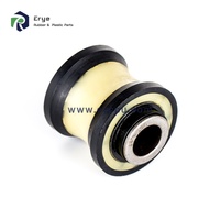 Rouleaux de convoyeur en caoutchouc EPDM NBR moulés sur mesure par l'usine OEM