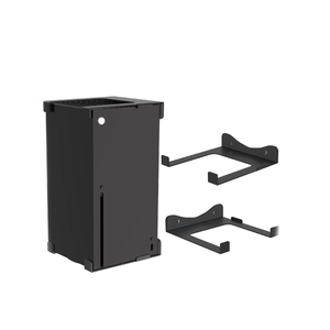 Support de <span class=keywords><strong>console</strong></span> de jeu en métal à double usage pour Xbox Series X, fixation sous le bureau et fixation murale - Product Image 2