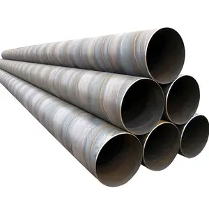 Large Diameter API 5L Carbon Steel Spiral Welded SSAW Steel Pipe Hydropower Penstock Flat Steel Products at Competitive Price