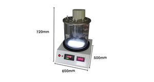 Ein-Klick-Kalibrierung Kinematischer Viskositätsindex-Tester 0,1 Genauigkeit IP55-Schutz Speziell für Prüfungen Entwickelt - Product Image 2