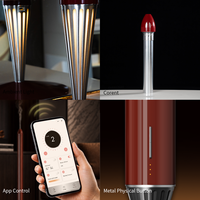 Diffuseur d'arômes intelligent de luxe ODM/OEM, sans eau, alimenté par batterie USB, contrôlé par application, en métal, 100 ml, pour hôtel et usage domestique