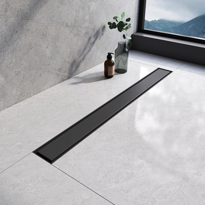 Drenaje de Piso para Baño Rectangular Moderno, Diseño Lineal de Acero Inoxidable Satinado, 70x7cm, Fácil Instalación - Product Image 4