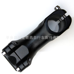 Mountain Bike Stem Aluminum 31.8mm <b>Clamp</b> 28.6mm Steerer CNC Machined High Strength Black - Product Image 2