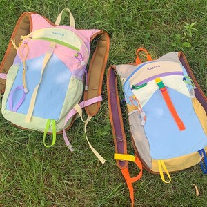 Mochila de Senderismo Geométrica Impermeable de Moda 2026, Personalizada, Ligera, de Gran Capacidad, con Cierre de Nylon y Diseño Arqueado - Product Image 6
