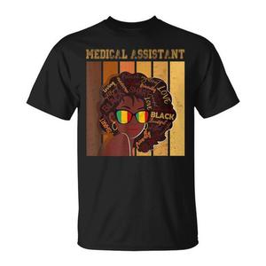 T-shirt promotionnel premium pour l'Assistent(e) Médical(e) en l'Histoire des Afro-Américaines - Product Image 1