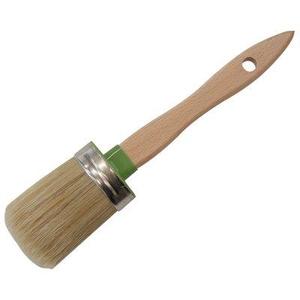 แปรงรูปไข่พร้อมด้ามพลาสติกเปล่าขนแปรงสีบลอนด์100 ITR ° 12X57 XMM - Product Image 1