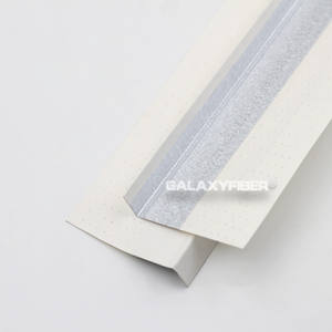 Cuentas de arte de pared de cuentas de esquina de metal con cara de papel de paneles de yeso cuentas de metal grandes No hay revisiones aún 513 vendido - Product Image 1