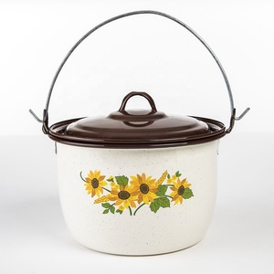 Service de table en porcelaine émaillée de 14 pièces avec 7 tailles (18-34 cm) couleur turquoise Marque sud-américaine - Product Image 3