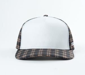 Casquette de baseball à 5 panneaux bicolore avec broderie de logo personnalisée de haute qualité, casquette de sport pour hommes, grande taille, casquettes de baseball unies - Product Image 2