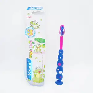 Chinese Manufacturer Children Toothbrush Colorful Design Non-slip Handle Light Toothbrush For Kids