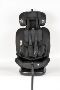 Siège auto enfant R129/04 360° rotatif avec mousse à mémoire de forme améliorée, protection latérale SIPS, <span class=keywords><strong>ISOFIX</strong></span>, 0-12 ans, noir, charge maximale 36 kg - Product Image 6