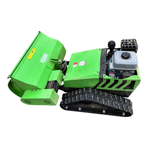Agricultural Garden Automatic <b>Remote</b> Control Gasoline Lawn <b>Mower</b> Hybrid <b>Flail</b> <b>Mower</b> - Product Image 1